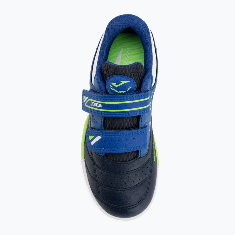 Vaikiški futbolo batai Joma Cancha Jr IN navy/blue 5