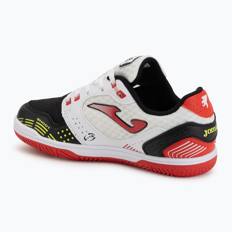 Vaikiški futbolo batai Joma Sala Max Jr IN white/black 3