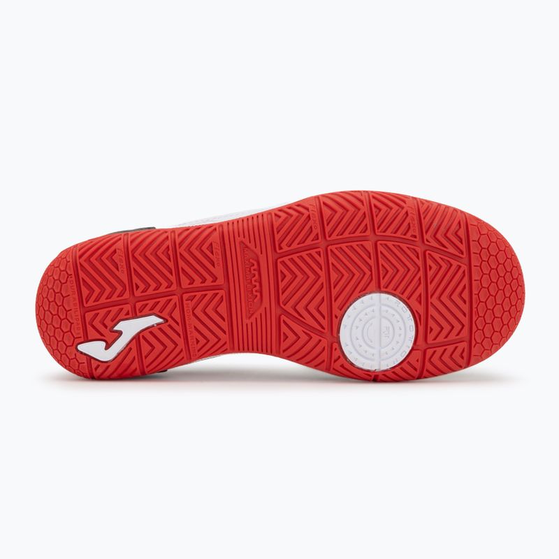 Vaikiški futbolo batai Joma Sala Max Jr IN white/black 4