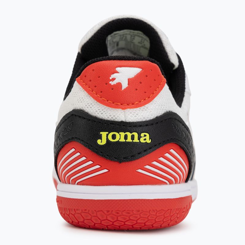 Vaikiški futbolo batai Joma Sala Max Jr IN white/black 6