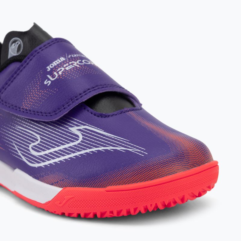 Vaikiški futbolo batai Joma Supercopa Jr IN purple 7