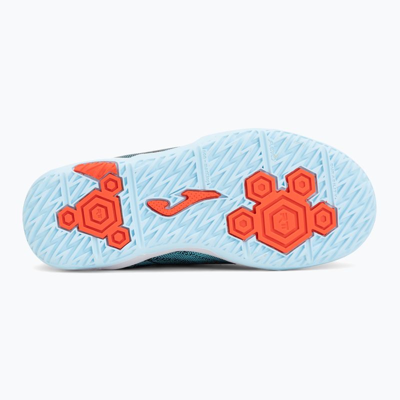 Vaikiški futbolo batai Joma Supercopa Jr IN black 4