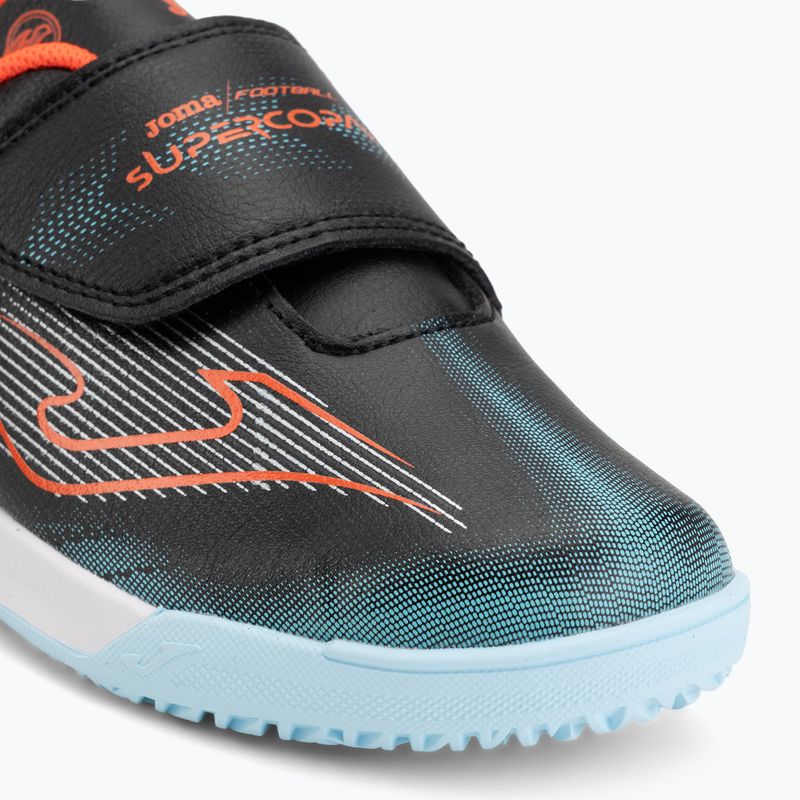 Vaikiški futbolo batai Joma Supercopa Jr IN black 7