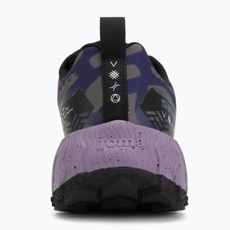 Vyriški bėgimo batai Joma Sima Lady black/purple 6