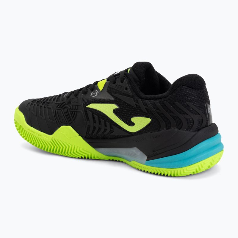 Vyriški teniso batai Joma Roland C black/fluor yellow 3