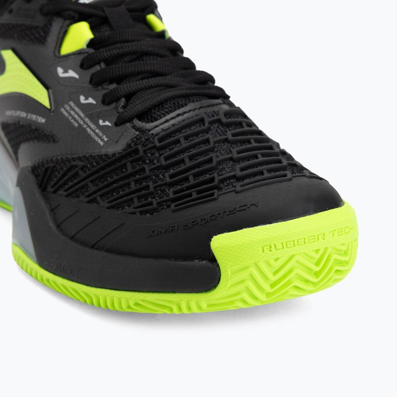 Vyriški teniso batai Joma Roland C black/fluor yellow 7