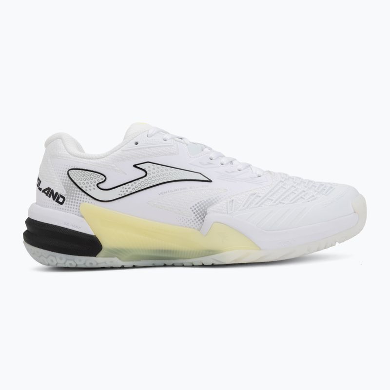 Vyriški teniso batai Joma Roland AC white yellow 2