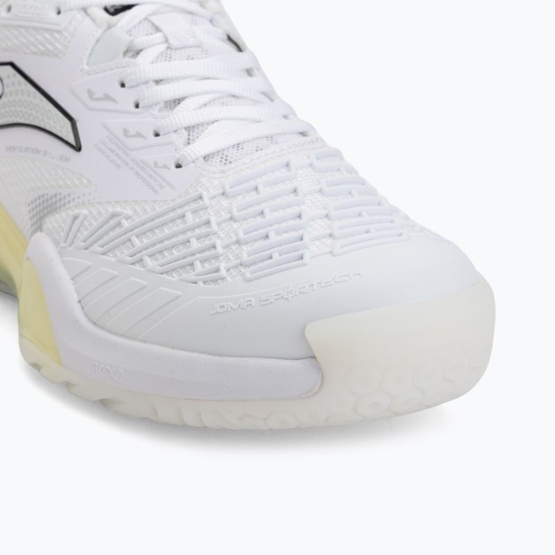 Vyriški teniso batai Joma Roland AC white yellow 7