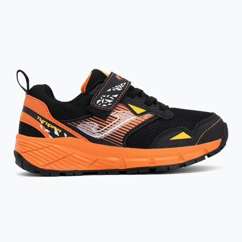 Vaikiški bėgimo bateliai Joma Tundra Jr black/orange 2