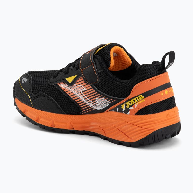 Vaikiški bėgimo bateliai Joma Tundra Jr black/orange 3