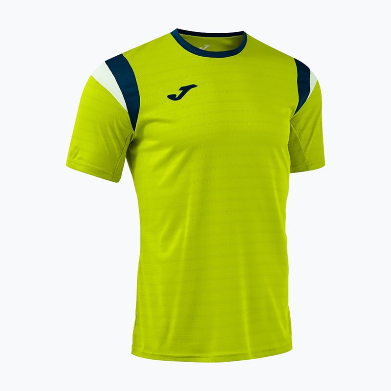 Vyriški teniso marškinėliai Joma Terra lime/dark navy 3