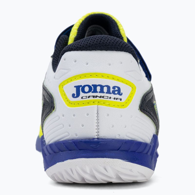 Vaikiški futbolo batai Joma Cancha Jr IN fluor yellow 6