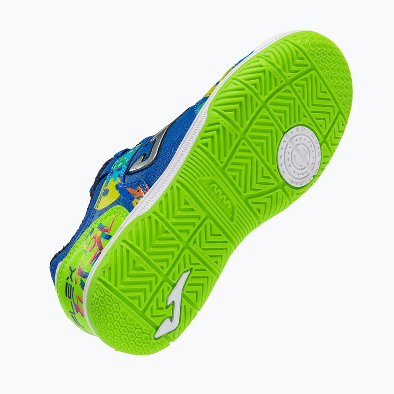 Vaikiški futbolo bateliai Joma Top Flex Jr IN royal blue 5