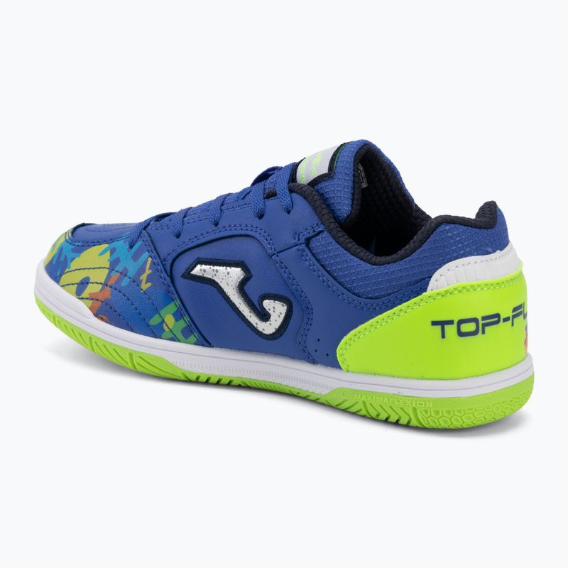 Vaikiški futbolo bateliai Joma Top Flex Jr IN royal blue 3