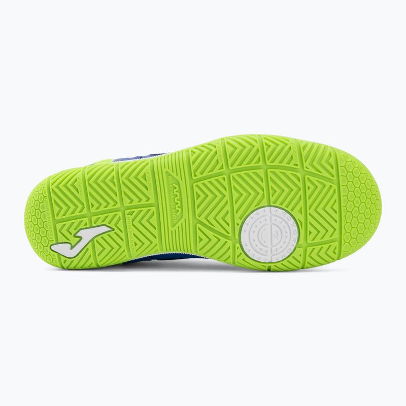 Vaikiški futbolo bateliai Joma Top Flex Jr IN royal blue 4