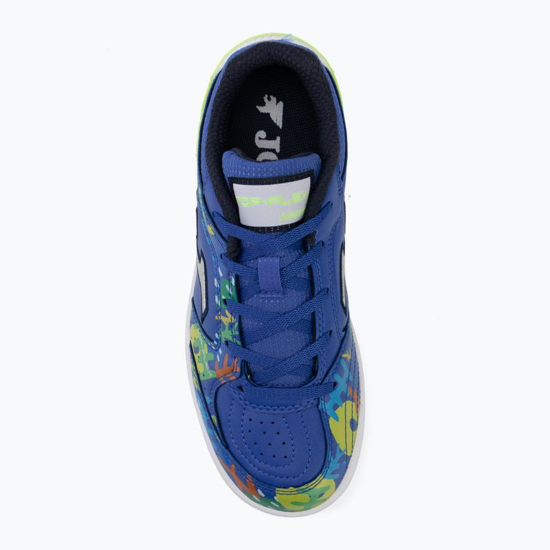 Vaikiški futbolo bateliai Joma Top Flex Jr IN royal blue 5