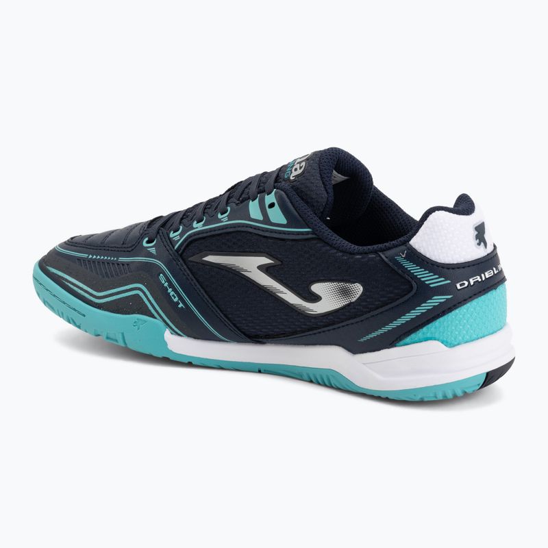Vyriški futbolo bateliai Joma Dribling Indoor navy blue 3