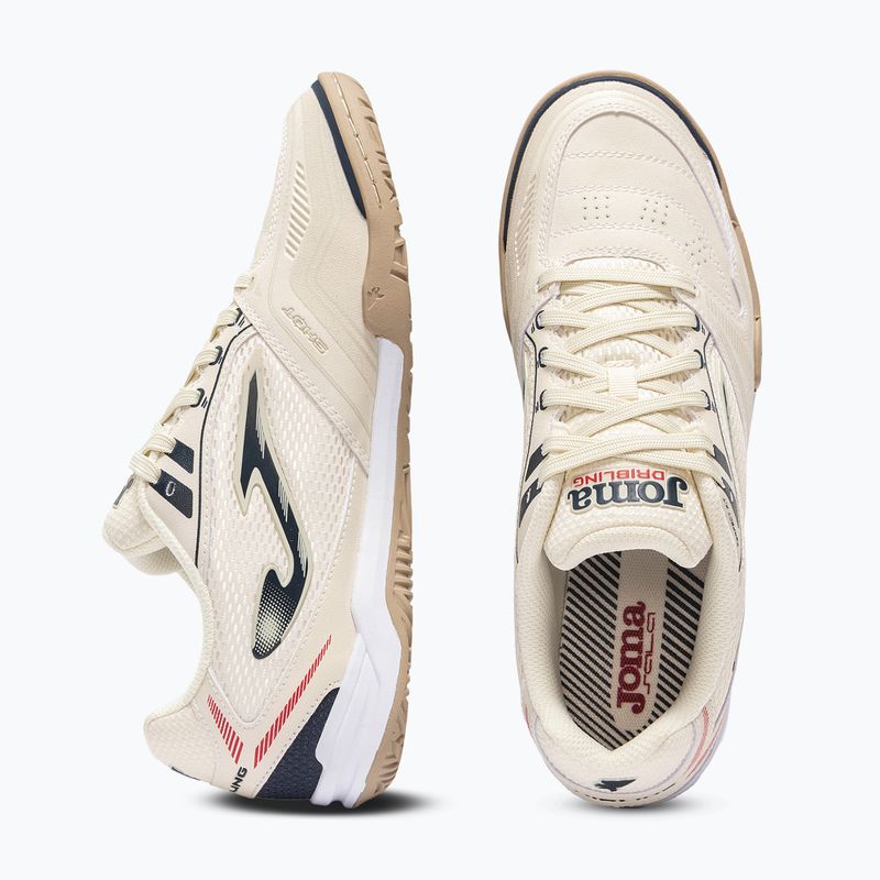 Vyriški futbolo bateliai Joma Dribling Indoor beige 4