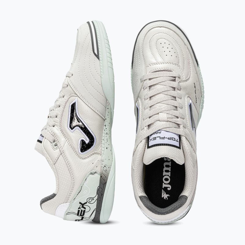 Vyriški futbolo bateliai Joma Top Flex Indoor light grey 4