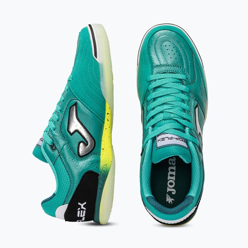 Vyriški futbolo bateliai Joma Top Flex Indoor turquoise 4