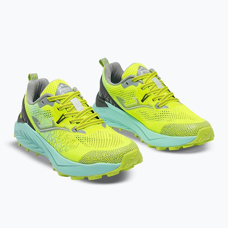 Moteriški bėgimo batai Joma Tundra Lady fluor green 2