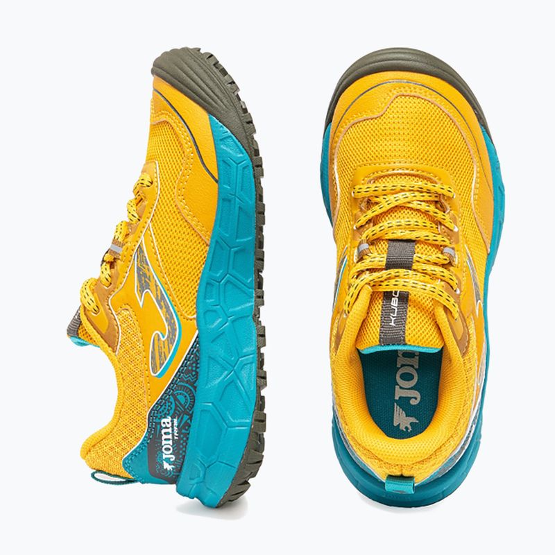 Vaikiški bėgimo bateliai Joma Kubor Jr yellow 4