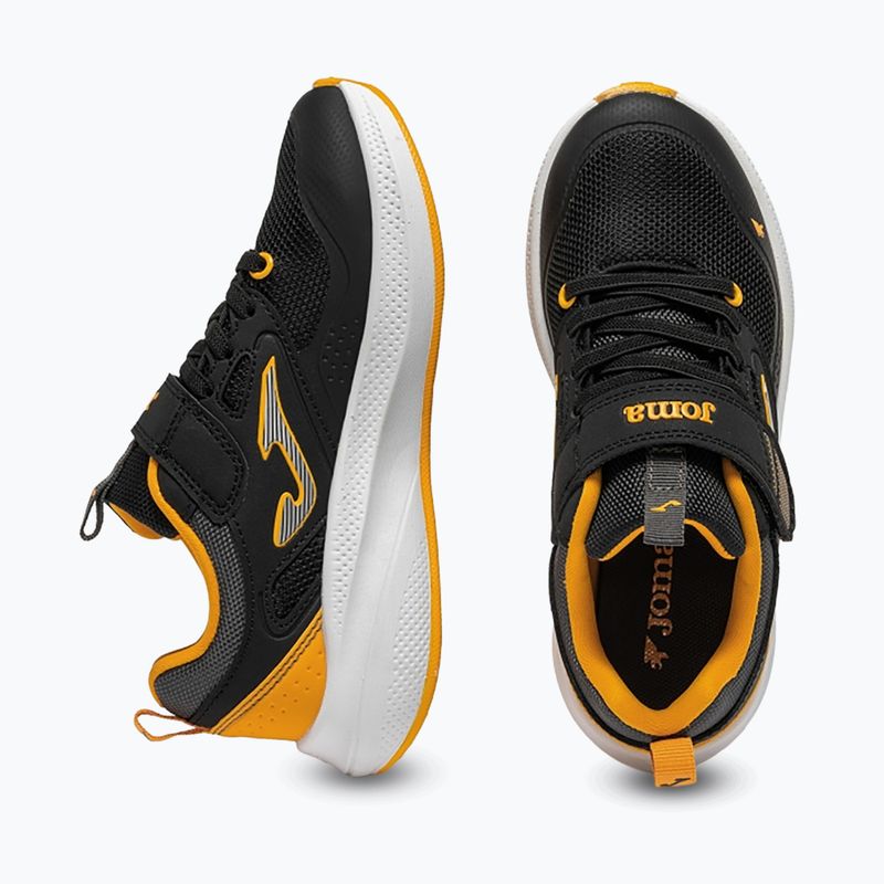 Vaikiški bėgimo bateliai Joma Ferro Jr black/orange 5