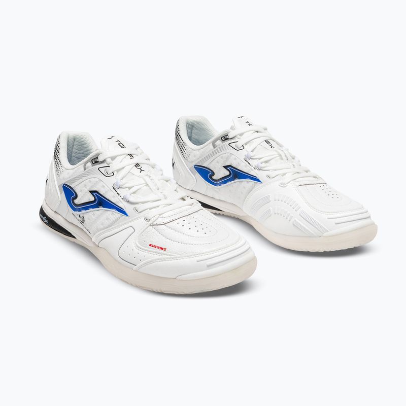 Vyriški futbolo bateliai Joma Top Flex Ultralight Indoor white/royal blue 2