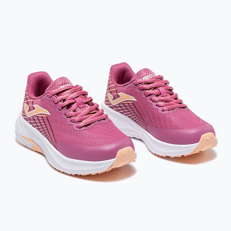 Vaikiški bėgimo bateliai Joma Supercross Jr fuchsia 2