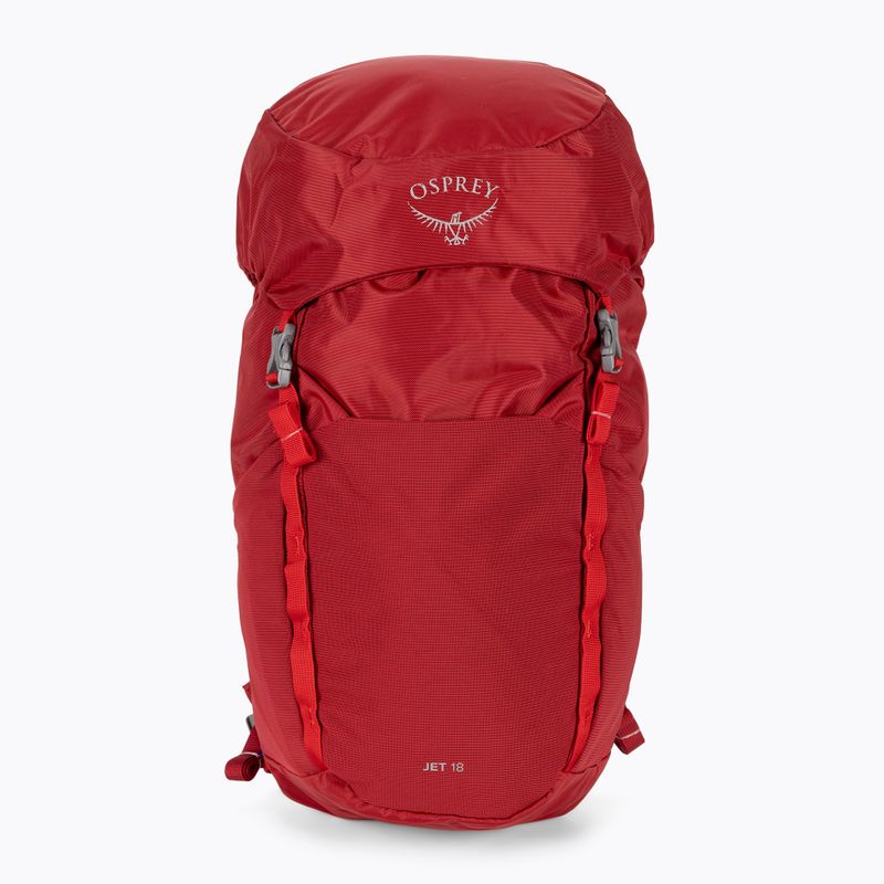 Osprey Jet 18 l vaikiška turistinė kuprinė raudona 5-447-1-0