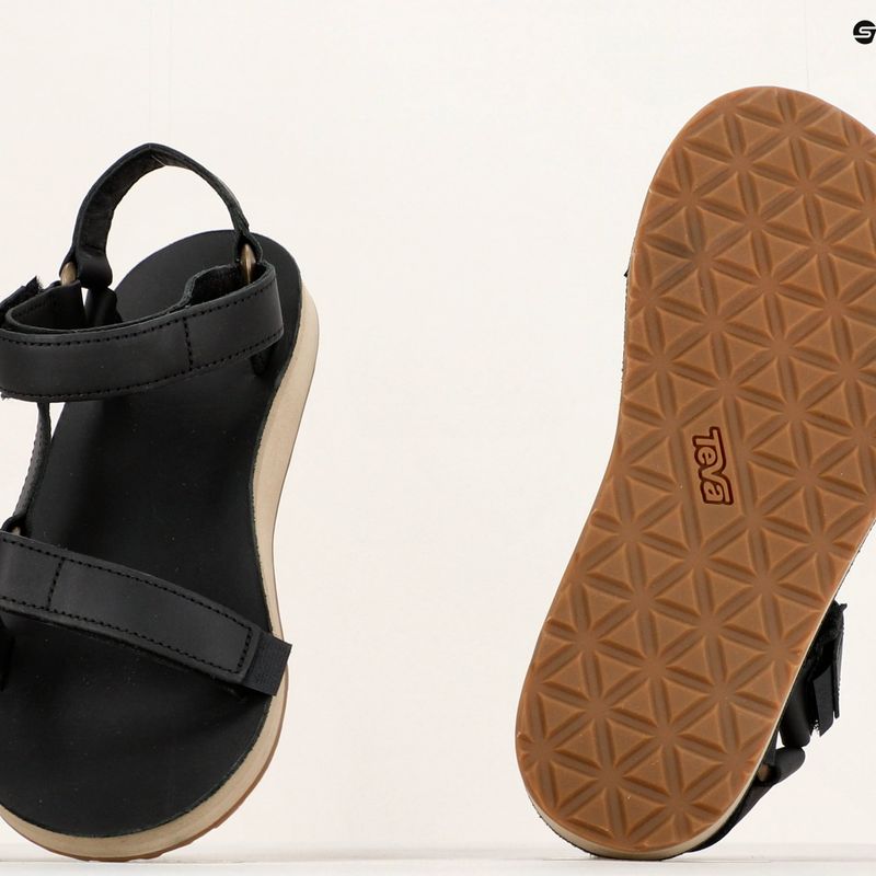 Moteriški žygio sandalai Teva Original Universal Leather black 13