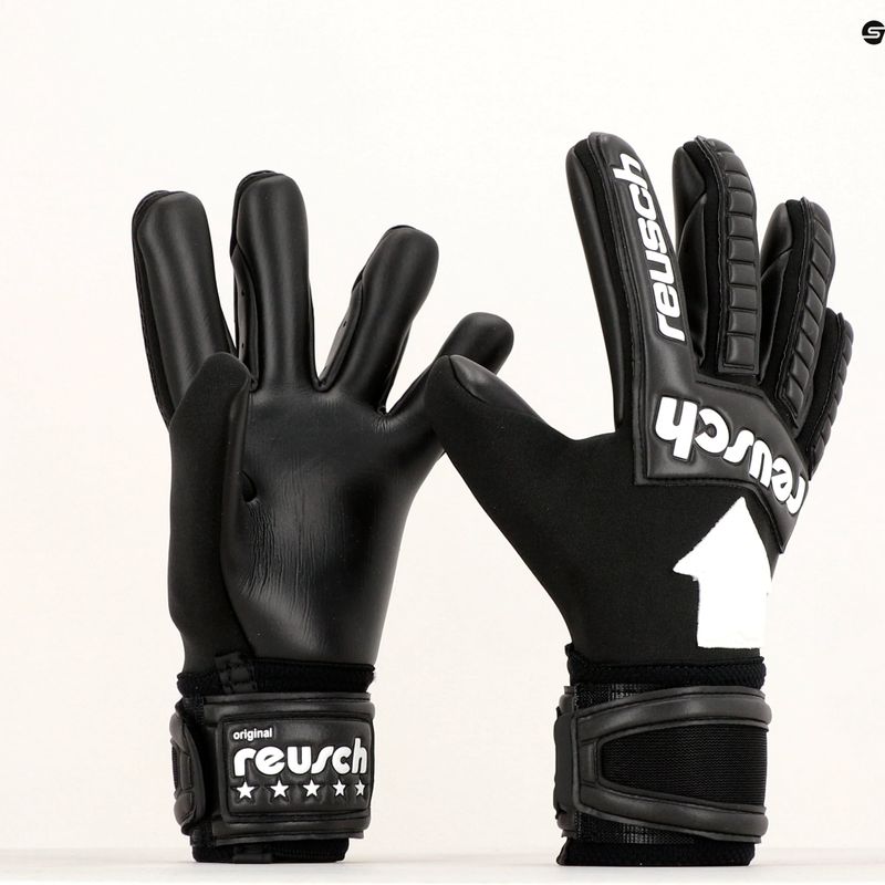 Reusch Legacy Arrow Gold X vartininko pirštinės juodos 5370904-7700 10