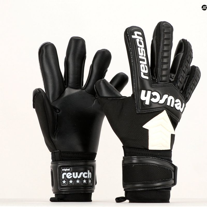 Reusch Legacy Arrow Silver vartininko pirštinės juodos 5370204-7700 10