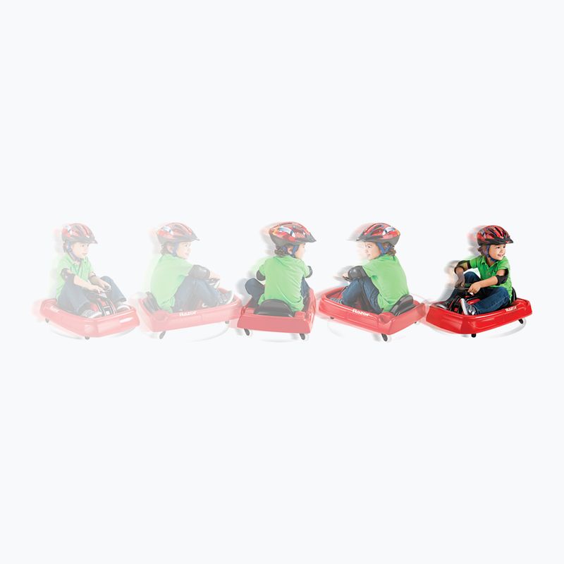 Elektrinis kartingas vaikams Razor Lil' Crazy Cart red 8