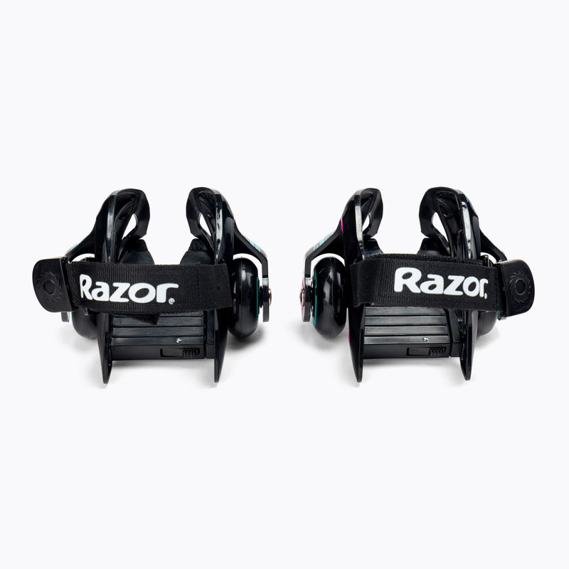 Ratukinės pačiūžos ant batų Razor Heel Wheels pink 2