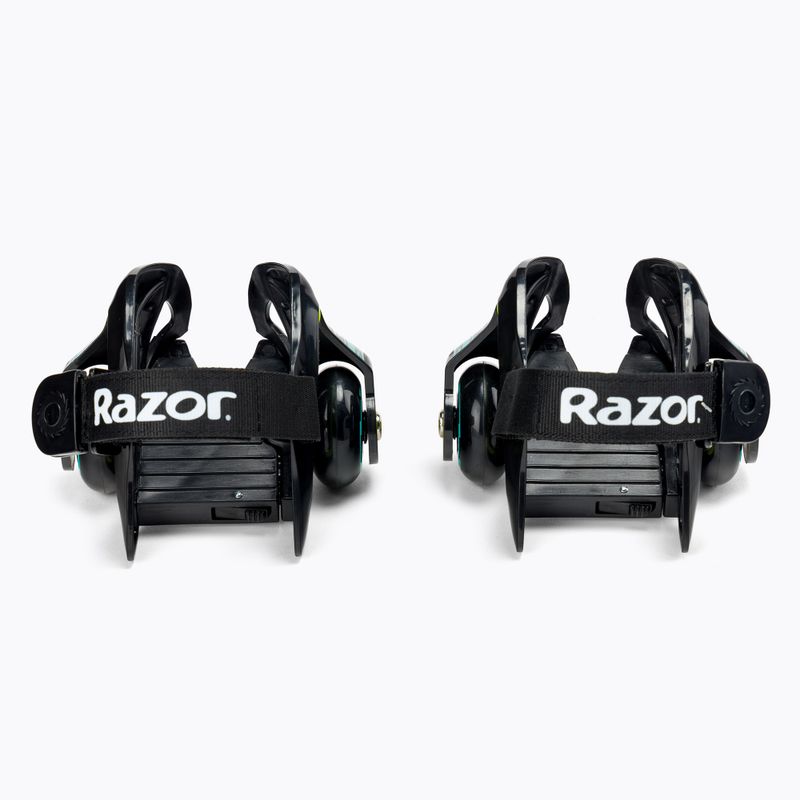 Ratukinės pačiūžos ant batų Razor Heel Wheels green 2
