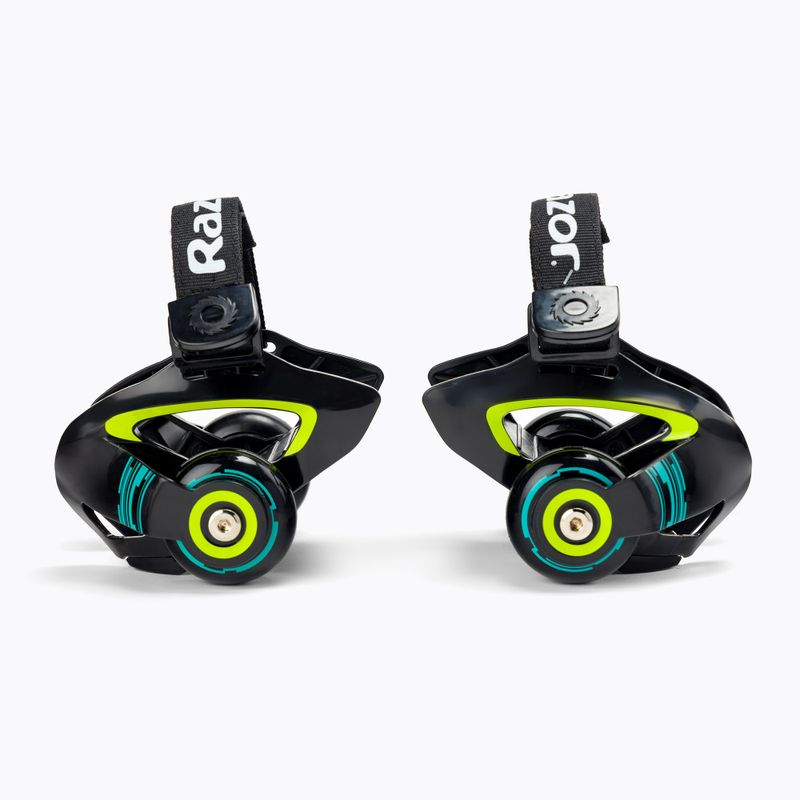 Ratukinės pačiūžos ant batų Razor Heel Wheels green 3
