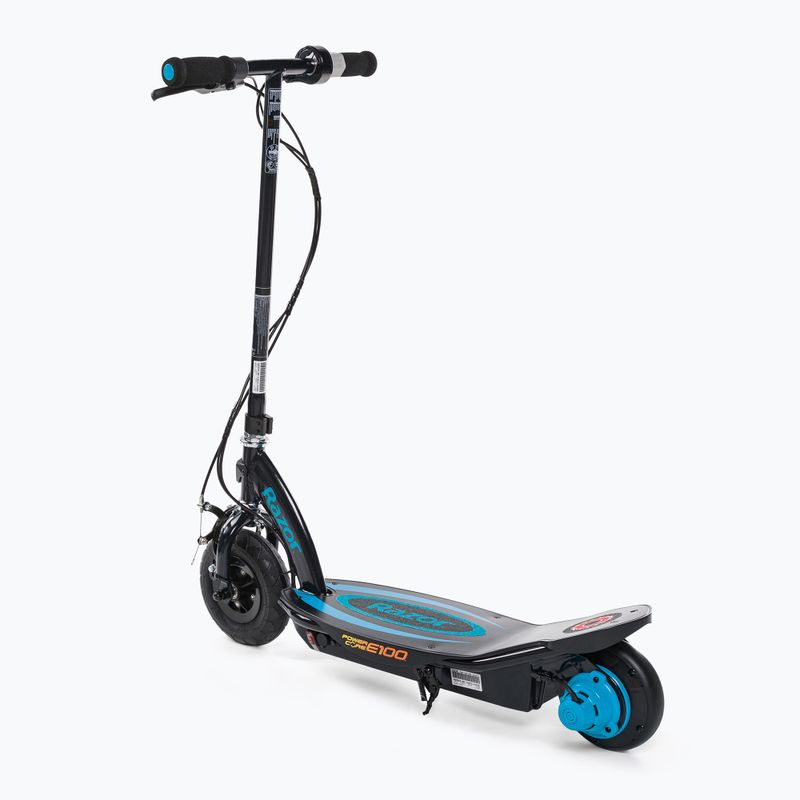 Vaikų elektrinis paspirtukas Razor E100 Powercore juodos ir tamsiai mėlynos spalvos 13173843 7