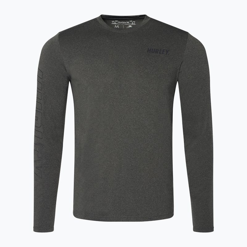 Hurley vyriška H2O-Dri Easton black heather ilgomis rankovėmis