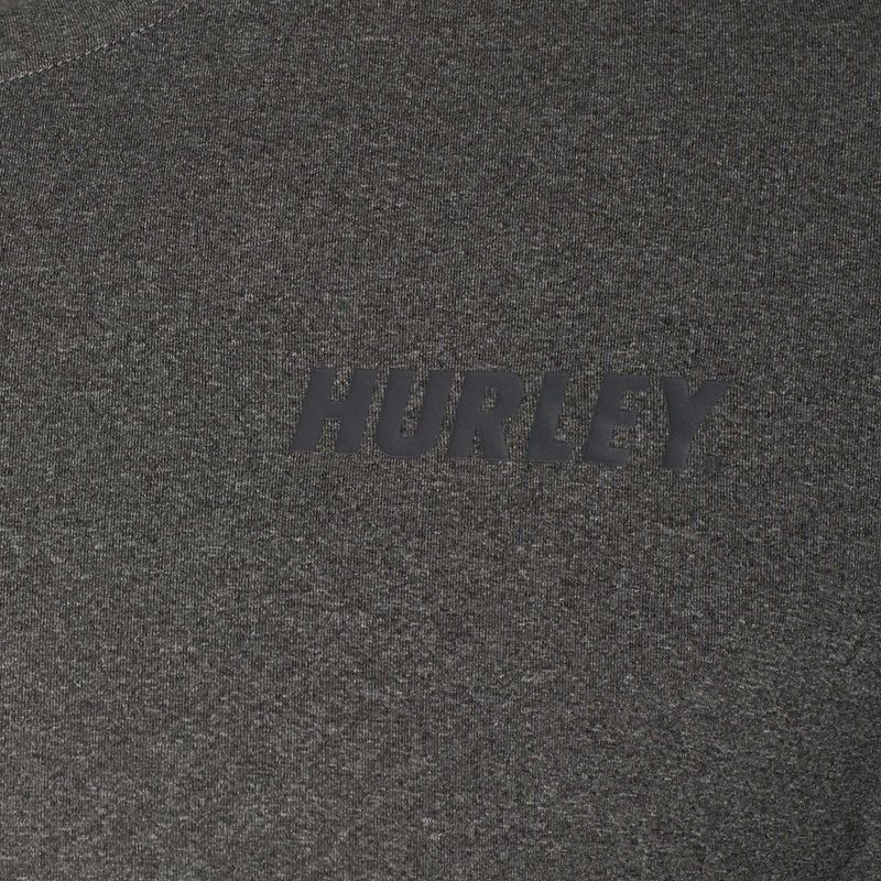Hurley vyriška H2O-Dri Easton black heather ilgomis rankovėmis 4