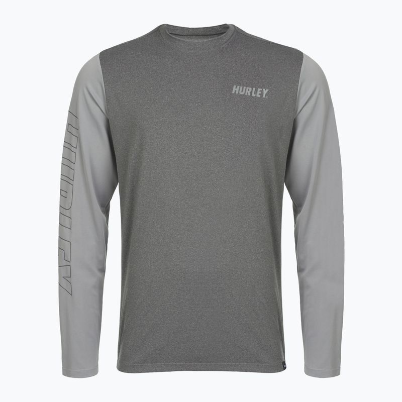 Hurley vyriška H2O-Dri Easton ion grey heather ilgomis rankovėmis