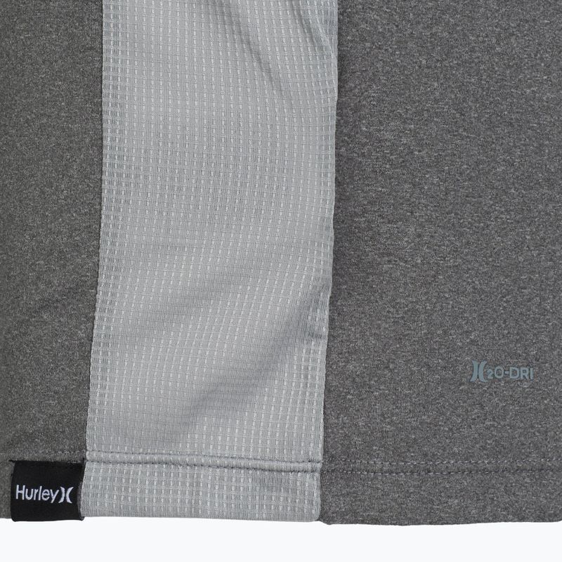 Hurley vyriška H2O-Dri Easton ion grey heather ilgomis rankovėmis 4