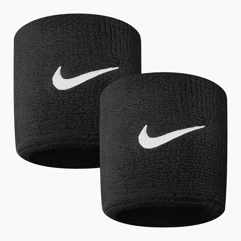 Nike Swoosh apyrankės 2 vnt., juodos NNN04-010 2