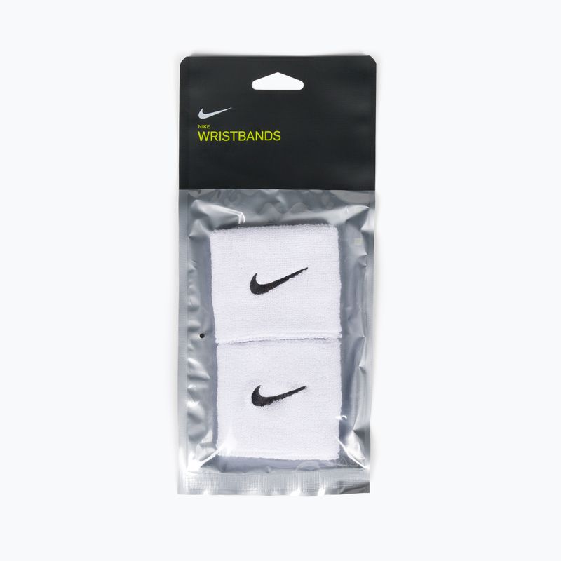 Nike Swoosh apyrankės 2 vnt., baltos NNN04-101