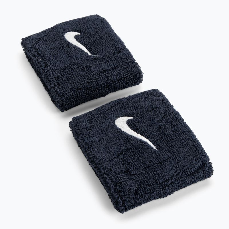 Nike Swoosh apyrankės 2 vnt., tamsiai mėlynos NNN04-416