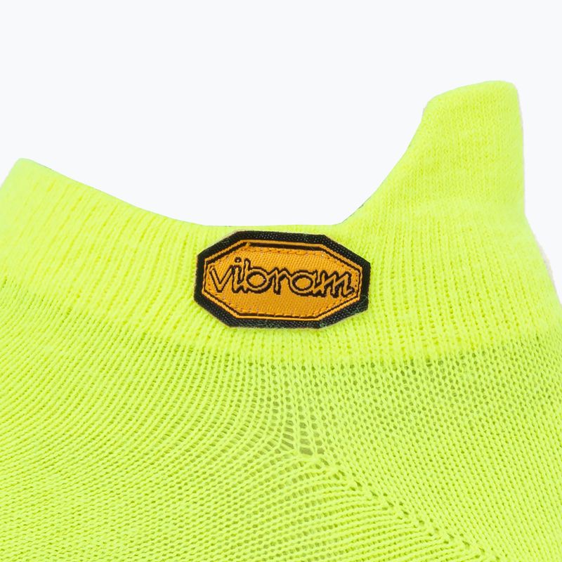 Vibram Fivefingers Athletic No-Show kojinės geltonos S18N02 8