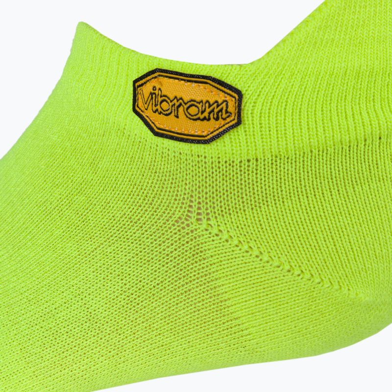 Vibram Fivefingers Athletic No-Show kojinės geltonos S18N02 3