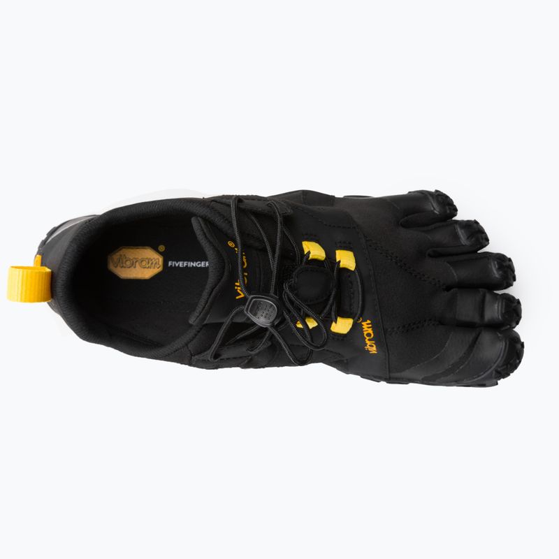 Vyriški bėgimo bateliai Vibram Fivefingers V-Trail 2.0 black/yellow 6