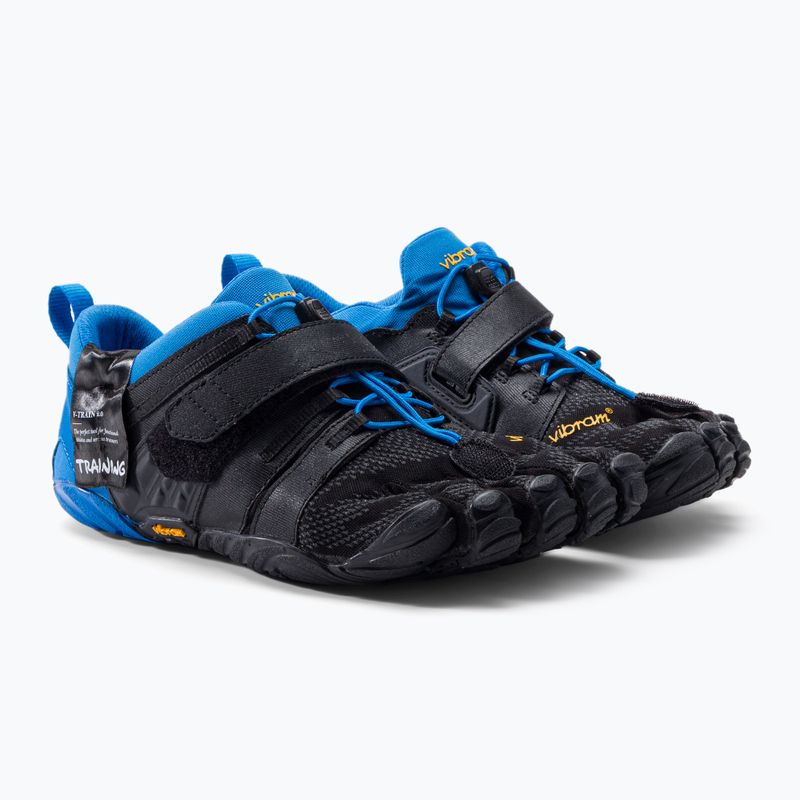 Vyriški treniruočių bateliai Vibram Fivefingers V-Train 2.0 black-blue 20M770340 5