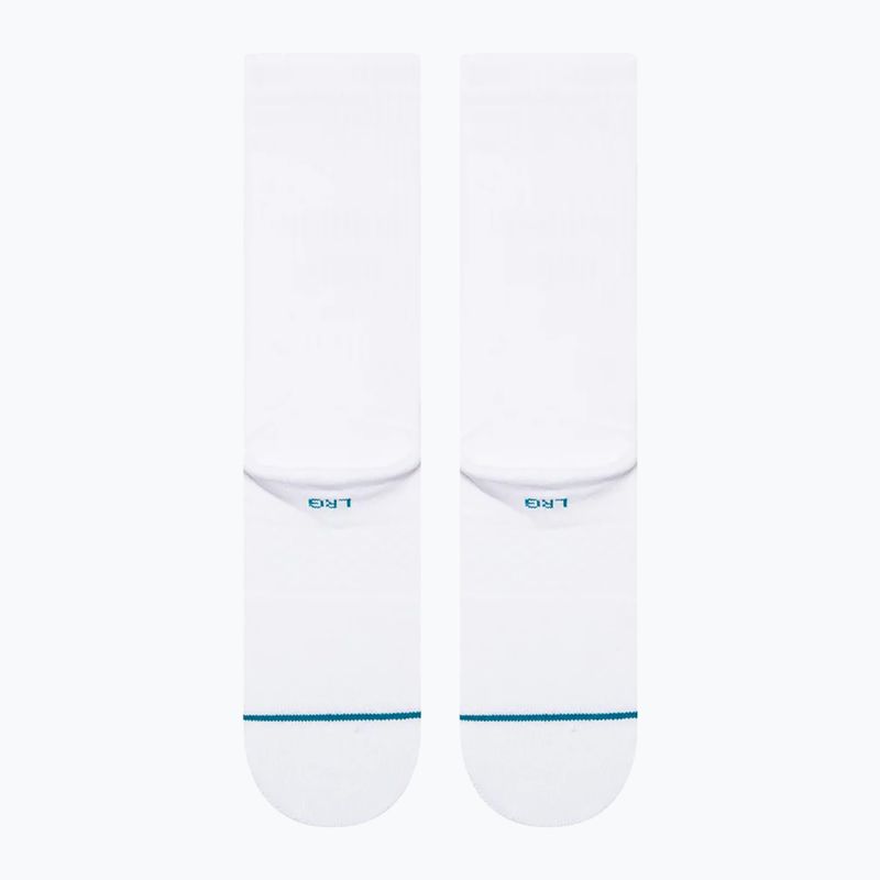 Kojinės Stance Icon white/black 3
